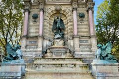 Brunnen Place Saint-Michel